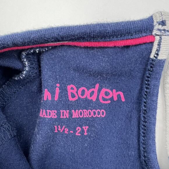 Mini Boden Circle Print Dress - Picture 5 of 6